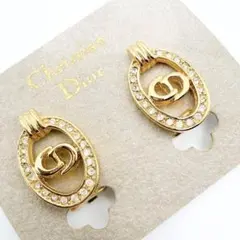 3222 極美品✨ Dior ピアス CD ロゴ 希少 - メルカリ