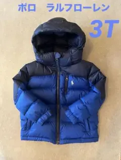 ラルフローレン　3T フード付きダウンコート