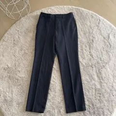 ストライプ柄 スラックス パンツ