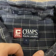 CHAPS RALPH LAUREN チェック柄シャツ Lサイズ　90s