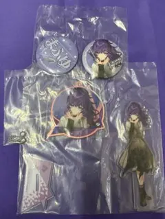 アクリルスタンド、アクリルキーホルダー、缶バッジ