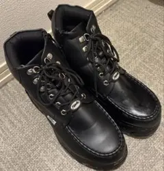YOSUKE ヨースケ 厚底ブーツ ブラック 26cm サイドジップ厚底シューズのサムネイル