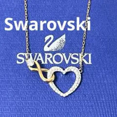 新品】スワロフスキー ネックレス ハート ローラアシュレイ ハンカチ 