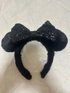 ミニーちゃん　もこもこカチューシャ