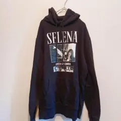 Selena クイーンオブクンビア パーカー【 L 】ブラック 裏起毛