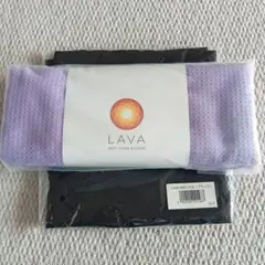 【新品未使用】LAVA ヨガマット パープル、マットケース