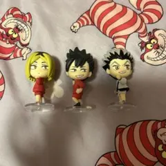 ハイキュー‼︎こっち向いてfig. ガチャガチャ３個セット