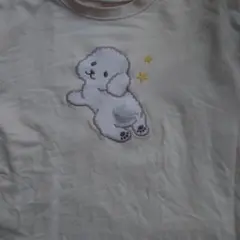 犬クリーム色パジャマセット