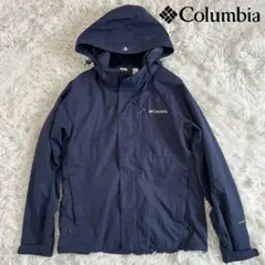 コロンビア マウンテンパーカー ネイビー S ナイロン omini-wind