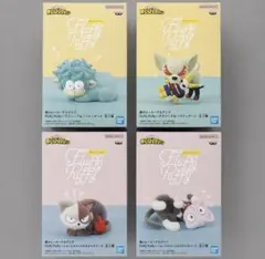 僕のヒーローアカデミア　Fluffy Paffy フィギュア　4種セット