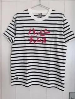 チャムスカタカナボーダーロゴTシャツSサイズハッピー