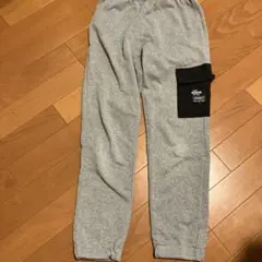グレー 長ズボン スウェット　サイドポケット付き