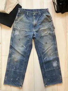 Carhartt デニム　ダブルニー 33 x 32