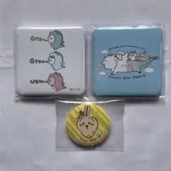 ちいかわ 缶バッジ ハッピーバッグ2024 辰年 くら寿司 うさぎ ビッくらポン