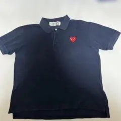 PLAY COMME des GARCONS ポロシャツ ネイビー Mのサムネイル