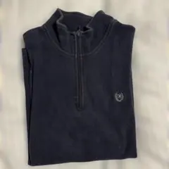 Chaps ネイビー ハーフジップ トレーナー