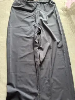 グレー カジュアルパンツ ゴムウエスト