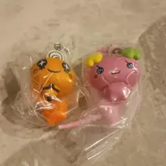 【匿名配送】たまごっち カラフルマルチチャーム めめっち ふらわっち 2個セット