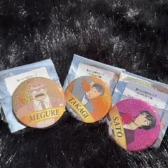 名探偵コナン コナン展 アニコナ展 缶バッジB 警視庁セット 目暮 高木 佐藤