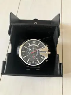 DIESEL クォーツ腕時計 ブラック