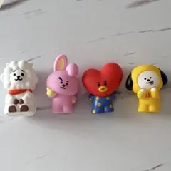 BT21 フレンズ ソフビ フィギュア RJ CHIMMY TATA COOKY