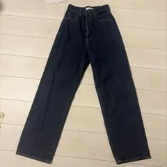 MOUSSY ダークブルー デニムパンツ　24