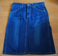 【美品】Wrangler ひざ丈デニムスカート