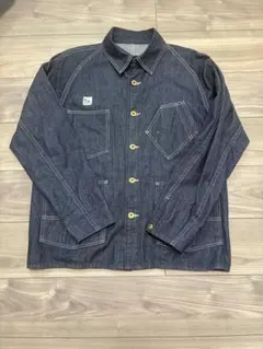 TCB jeans Black Cat カバーオール デニムジャケット(38)
