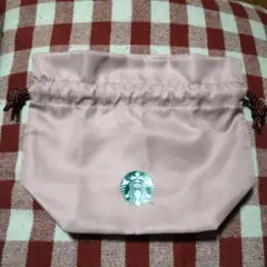 スターバックス ピンク 巾着バッグ
