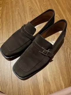 ジョンロブ アンラインドローファー HENDRAダークブラウンディアスキン