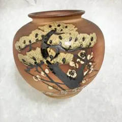 ♦️期間限定出品　 花瓶　信楽焼　幸山のサムネイル
