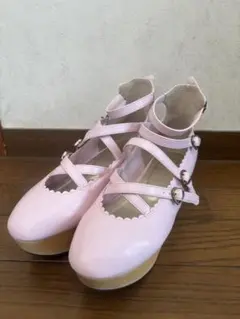 BABY ヴィクトワールシューズM ピンク美品のサムネイル