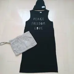 激安送料込み韓国風スリットワンピ