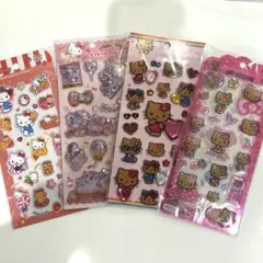 キティ　シール　日焼けキティ