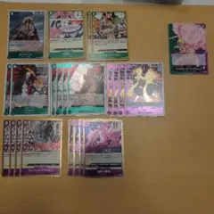 緑紫ドフラミンゴ　デッキ　パーツ