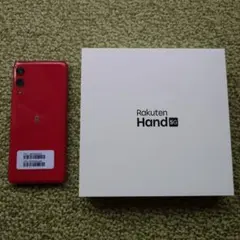 Rakuten Hand 5G P780 レッド RED - メルカリ