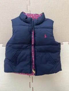 ラルフローレン　ダウンベスト　リバーシブル