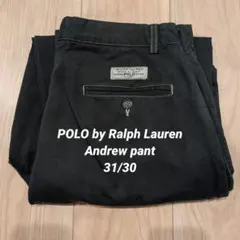 ポロ Ralph Lauren Andrew 2タック チノパンツ ブラック