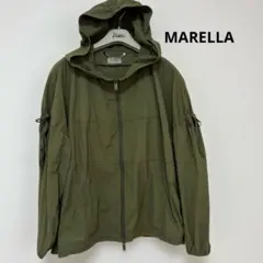 MARELLAマレーラ　春夏秋ブルゾン薄手カーキマックスマーラJI40のサムネイル