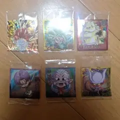 ドラゴンボールシールウエハース　6枚セット