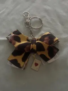 リボンキーホルダー