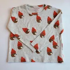 未使用⭐️tinycottons くま柄 フリース ロンパース 12M 美品】TinyCottonsクマ柄ロンパース オレンジ - メルカリ