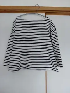 le.coeur blanc ストライプ 七分袖 Tシャツ 38のサムネイル