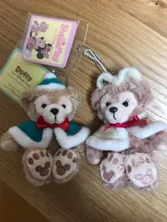 ダッフィー シェリーメイ ぬいぐるみストラップ