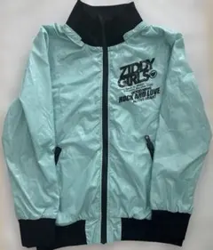 ZIDDY キッズ ブルゾン 軽量 ライトブルー エメラルドグリーン 150