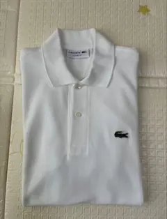 LACOSTE L1212 ラコステ 廃盤サイズXXS 日本製 ホワイト 新品 - メルカリ