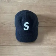 Supreme Sロゴキャップ 黒