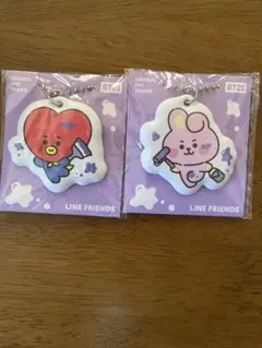 BT21COOKY&TATA キーホルダー
