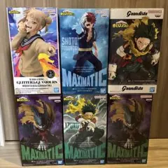 僕のヒーローアカデミア MAXIMATIC 轟焦凍 爆豪勝己 緑谷出久フィギュア