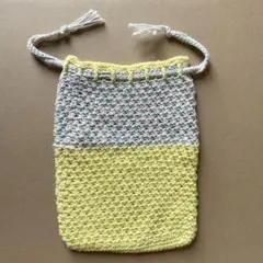 巾着袋 かぎ針編み